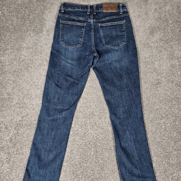 LongJohn & Sons Jeans Mens 32X37 (34X38) Mechanic Blue Stackable Denim Stretch - Picture 7 of 14